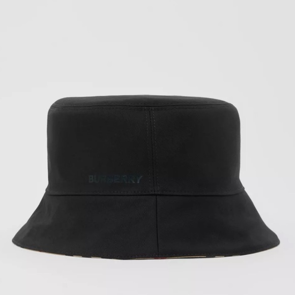 Authentic NWT Reversible Icon Stripe Cotton Bucket Hat - Picture 3 of 7